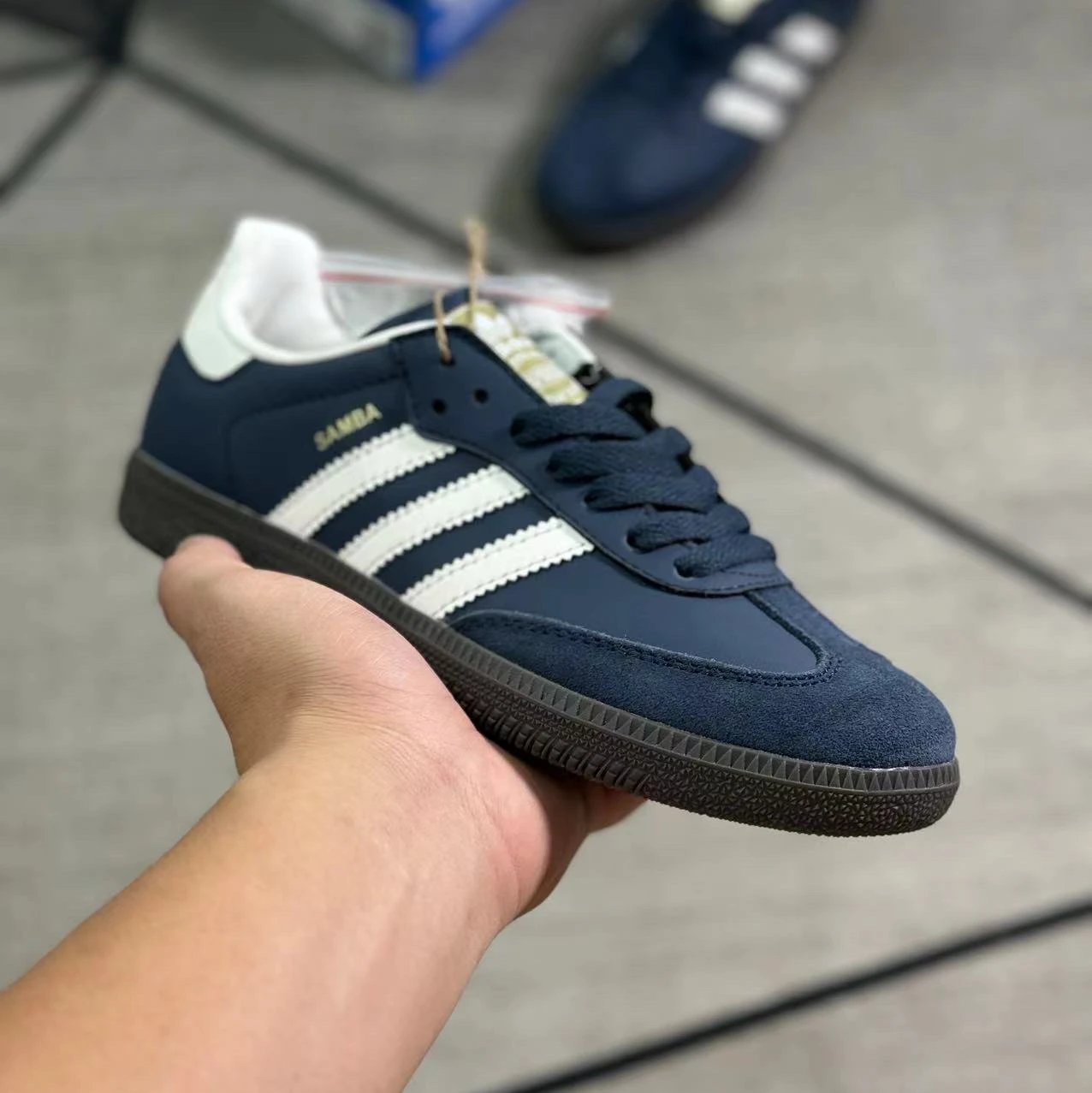 adidas Samba OG Navy White Gum