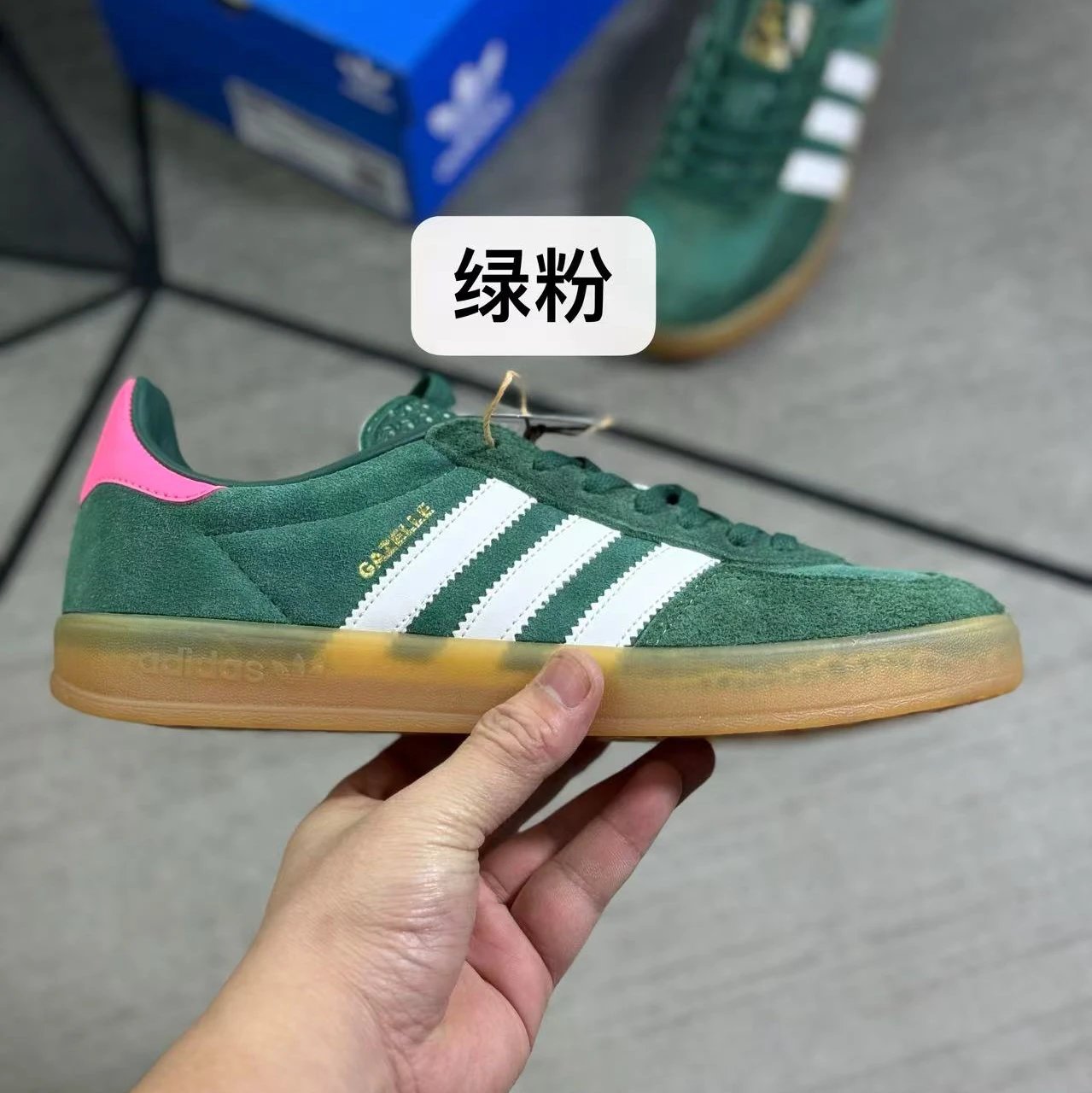 Green & Pink
