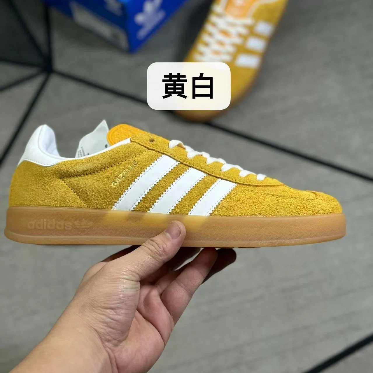 Yellow & White