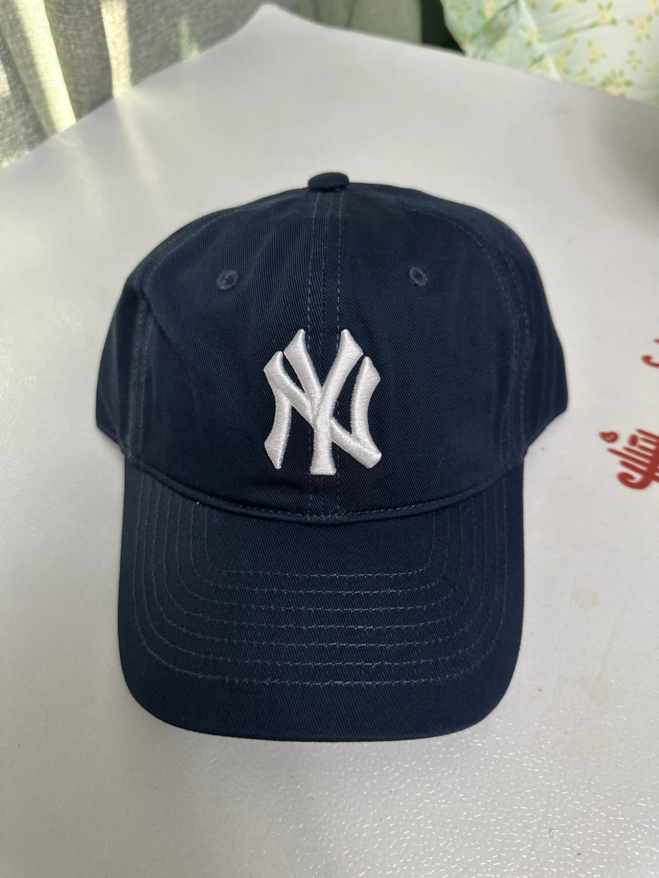 MLB baseball cap, Yankees duckbill cap, soft top, unisex