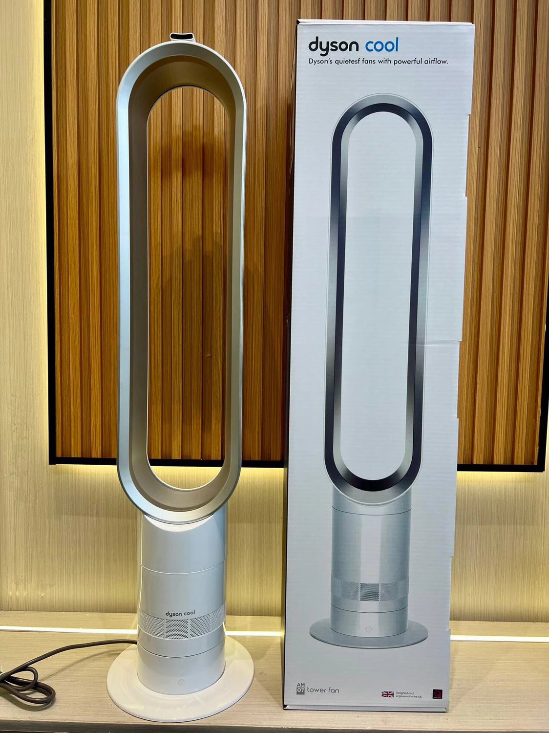 戴森无叶风扇 Dyson AM07 多功能无叶风扇 黑科技无叶设计 家用电风扇多档位循环扇客厅房间落地风扇 夏季居家好物