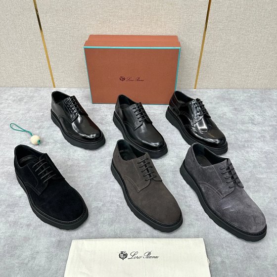 【代购级】LP男士厚底皮鞋厚底不厚重超轻超舒适男鞋皮鞋