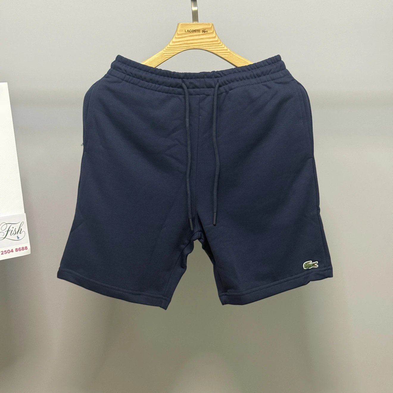 9105色入法式纯色运动裤24夏季新品男士休闲松紧腰头棉质弹力休闲裤针织抽绳短裤潮GH8274 5