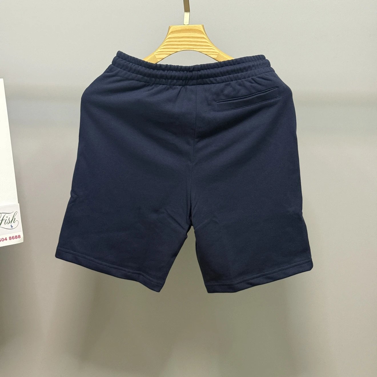 9105色入法式纯色运动裤24夏季新品男士休闲松紧腰头棉质弹力休闲裤针织抽绳短裤潮GH8274 6