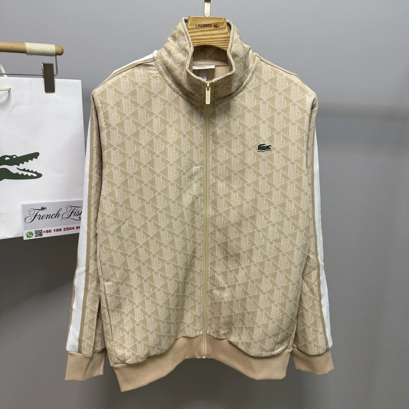 9810NewParisMonogramTrackJacketTrousersuit1368 8
