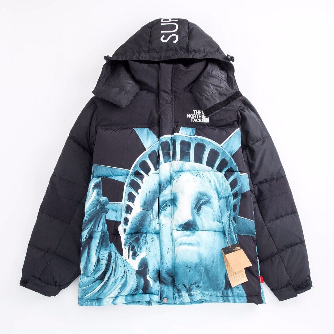 Supreme x The North Face 19FW Statue of Liberty自由女神联名北面羽绒服