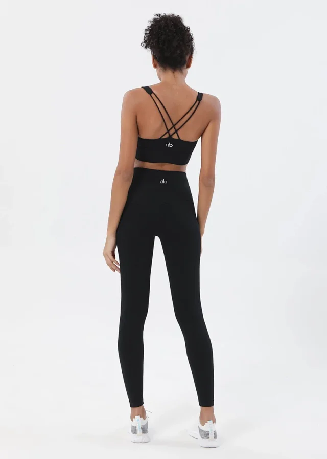 Alo Underwear Crisscross Back Sports Bra product detail image 22