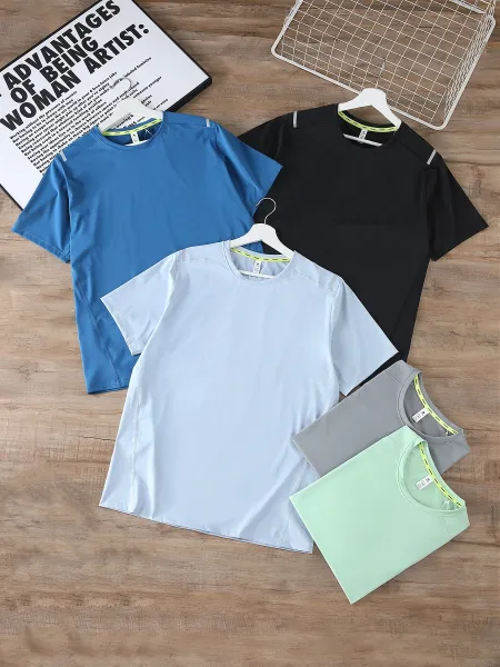 Design Performance Mesh T-Shirt Black Activewear - 3