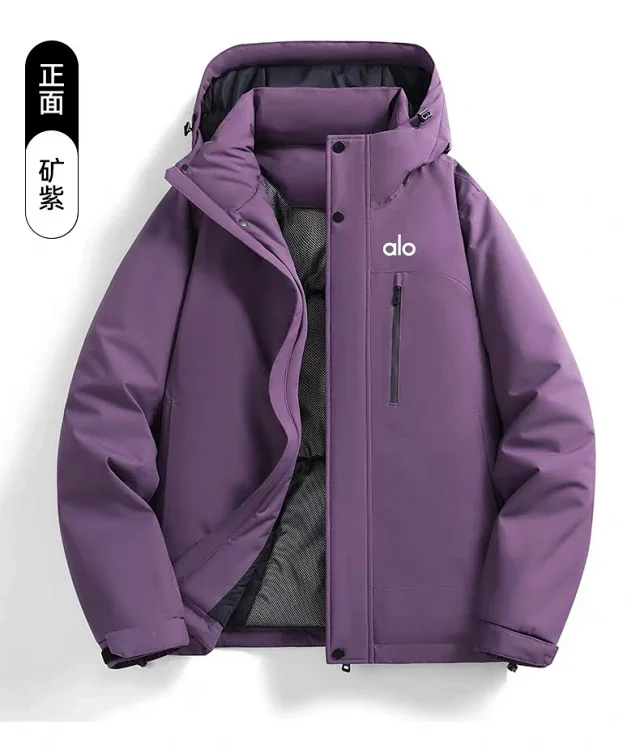 Alo Down Jackets Hooded insulated waterproof jacket product detail image 8