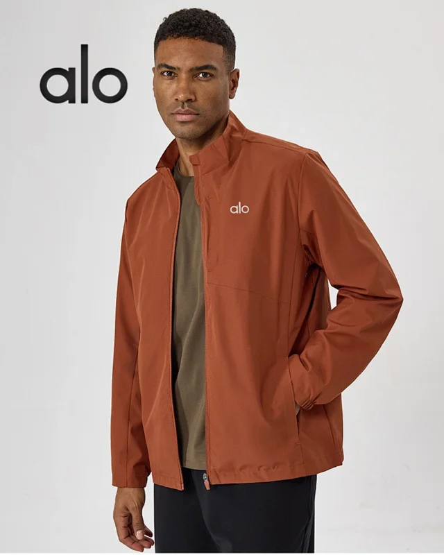 Alo Jackets Stand-Collar Zip Jacket product detail image 1