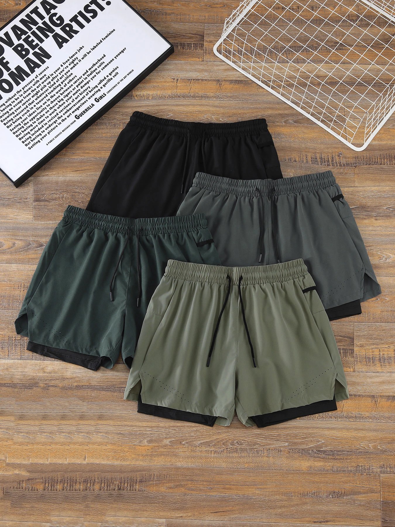 Alo Shorts Double-Layer Athletic image 2
