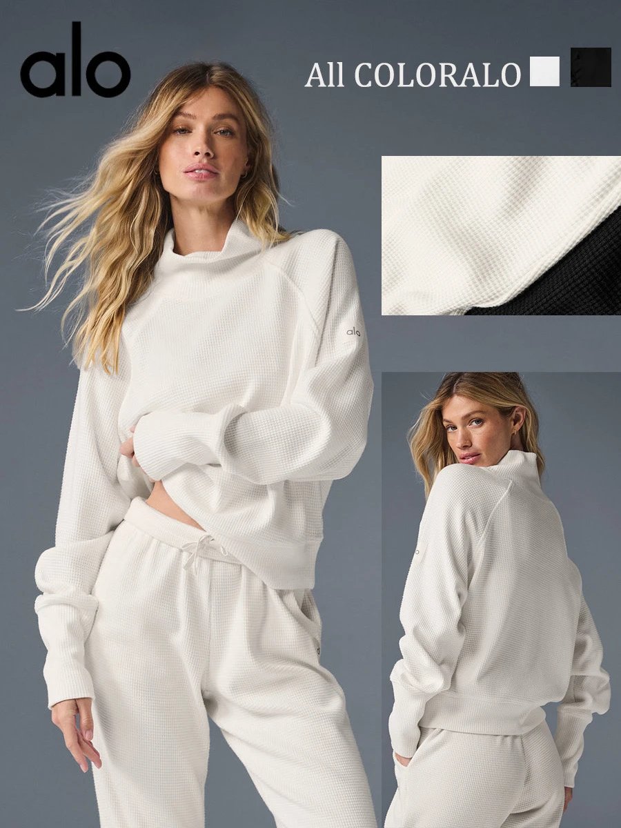 Alo All Coloralo Waffle Knit H