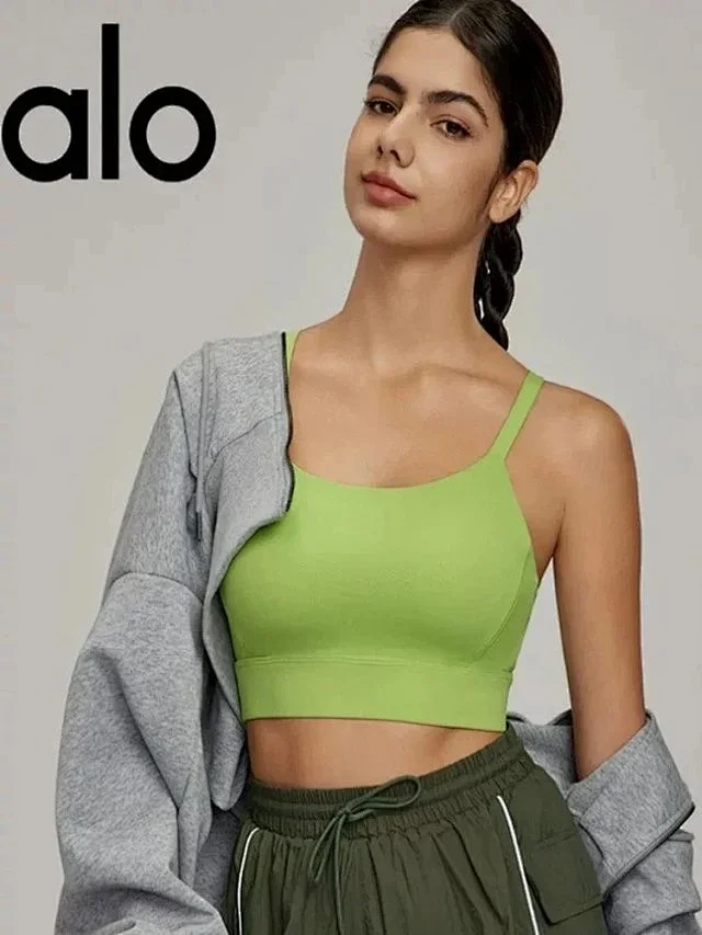 Alo Underwear Strappy Cross-Back Sports Bra product detail image 8