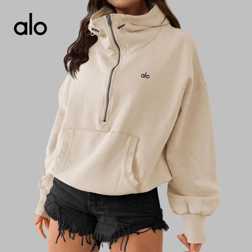 Alo Half-Zip Hoodie [6 styles]