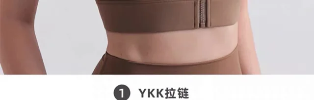 Alo Underwear Front-Zip Crisscross-Back Sports Bra product detail image 13