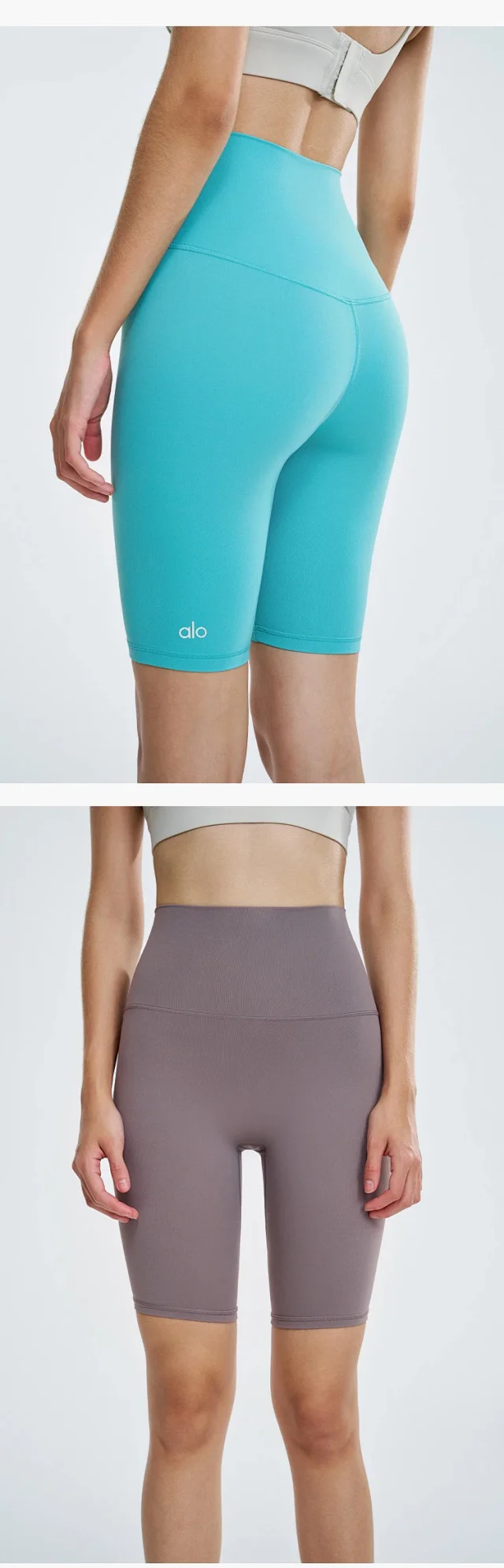 Alo Yoga Shorts High-Waisted Biker product detail image 18