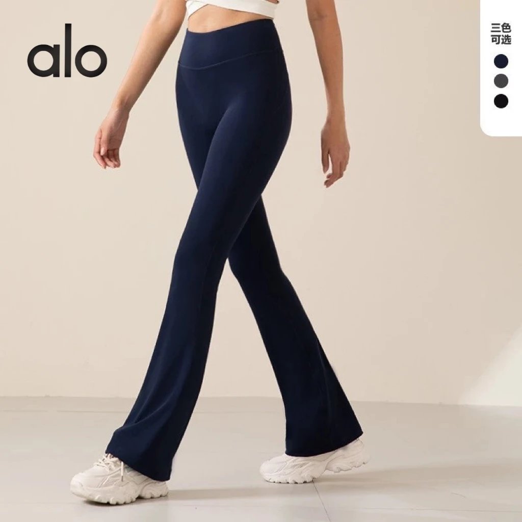Alo Trousers High-Waisted Flared Yoga Pants image 2