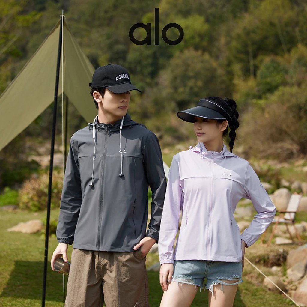 alo Lightweight Hooded Jacket 