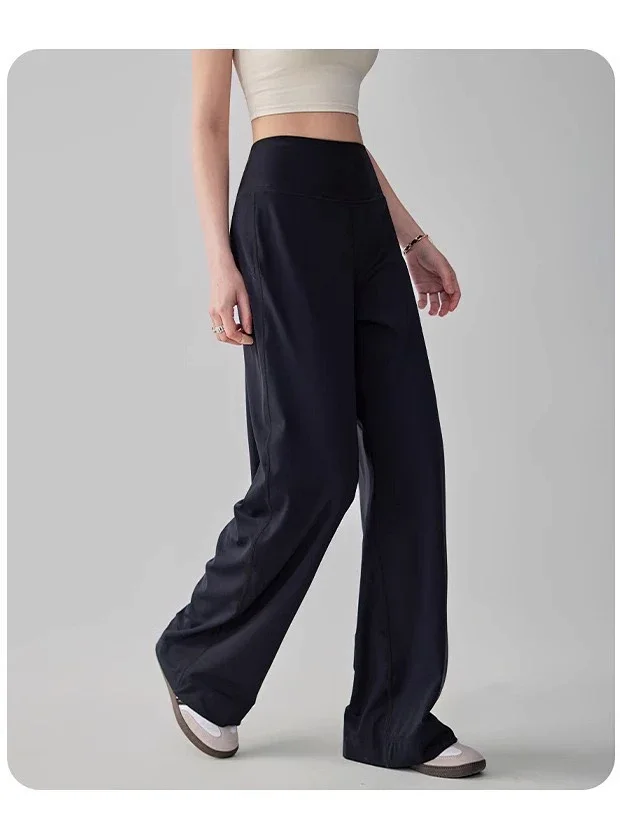 Alo Trousers High-Waisted Wide-Leg Pants product detail image 13