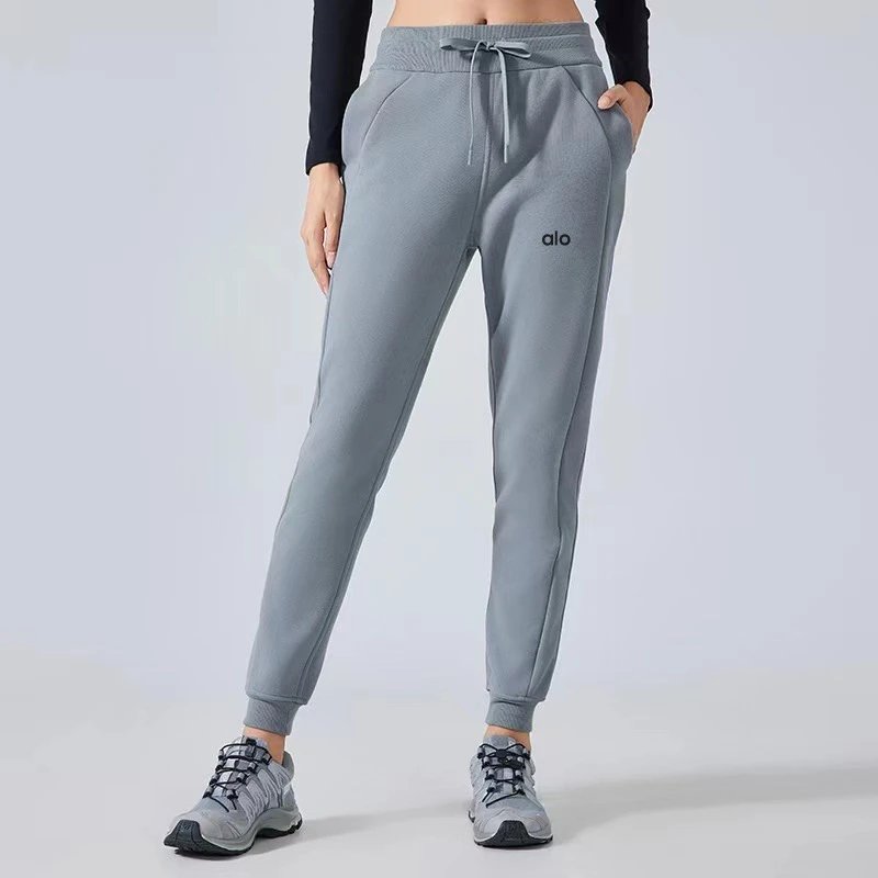 Alo Yoga Essential Joggers Beige Sweatpants - 19