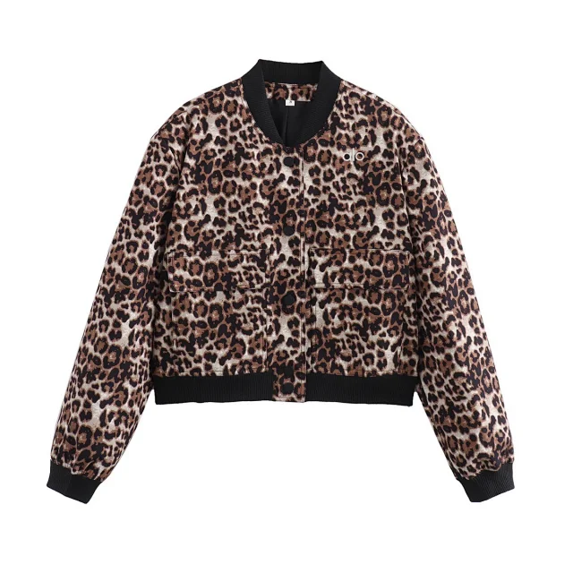 Alo Yoga Jackets Cropped bomber jacket with flap pockets product detail image 38