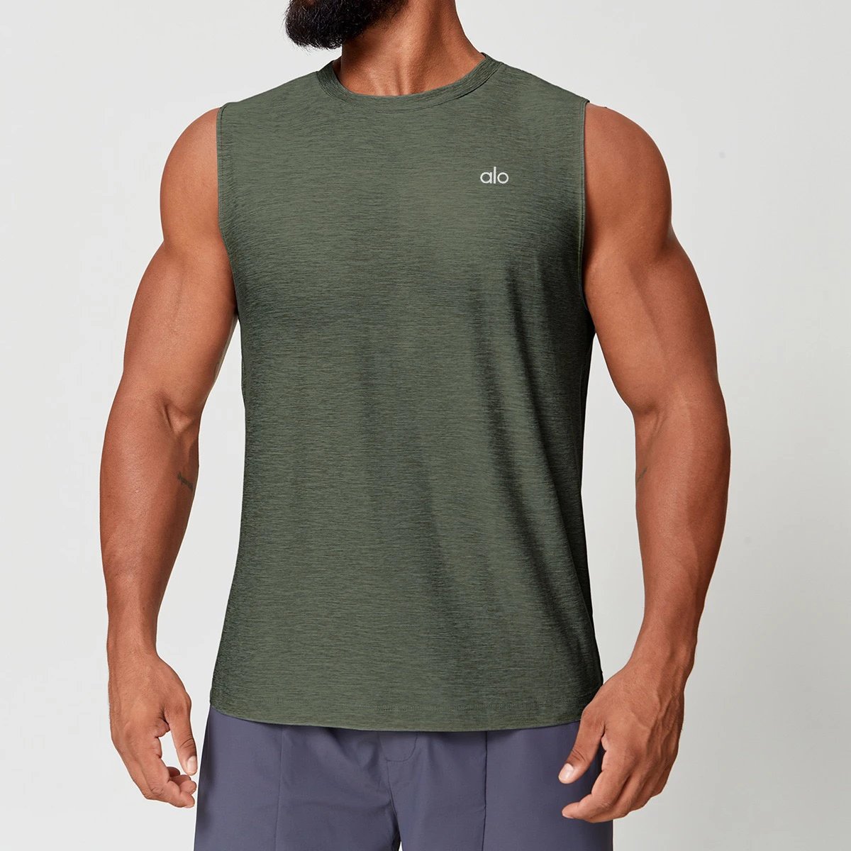 Alo Vests Sleeveless crew-neck performance vest image 4