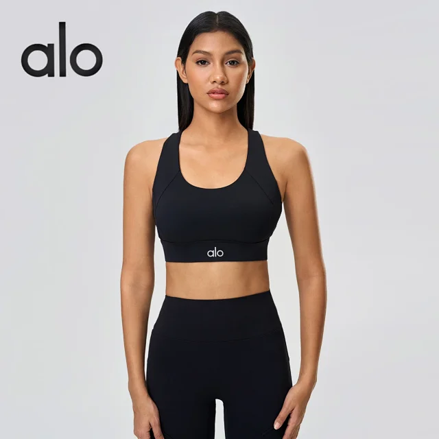 Alo Underwear Adjustable racerback sports bra product detail image 5