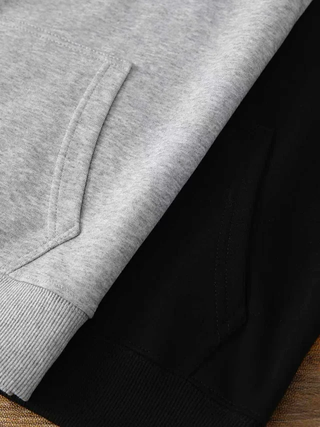 Alo Yoga Tracksuits Zip-up hooded sweatshirt and straight-leg sweatpants set product detail image 21