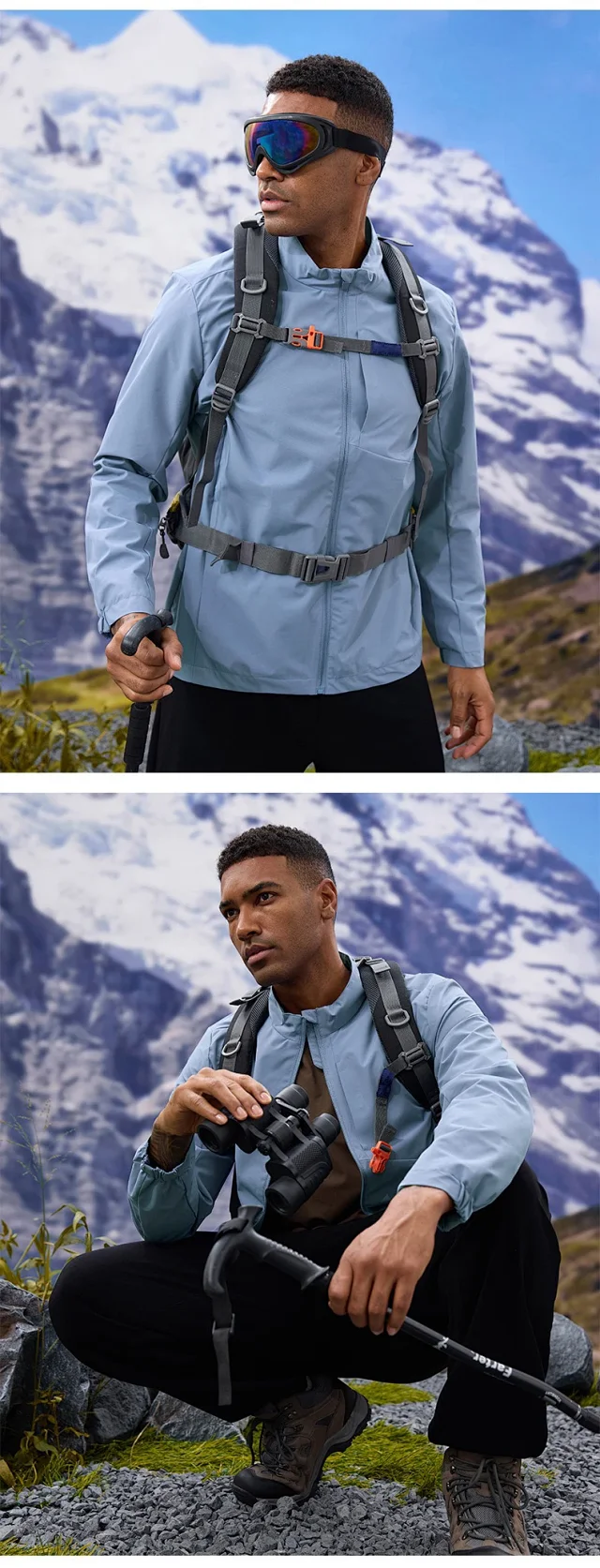 Alo Jackets Stand-Collar Zip Jacket product detail image 17