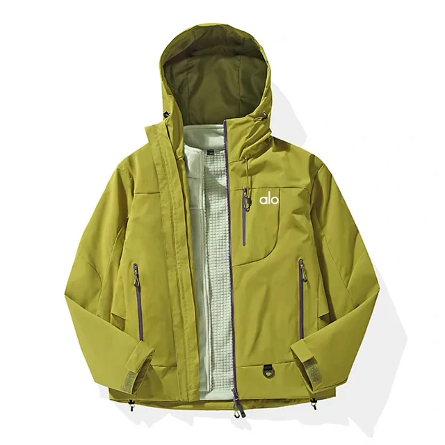 Alo Jackets Hooded 3-in-1 Outdoor Jacket with Fleece Lining product detail image 10