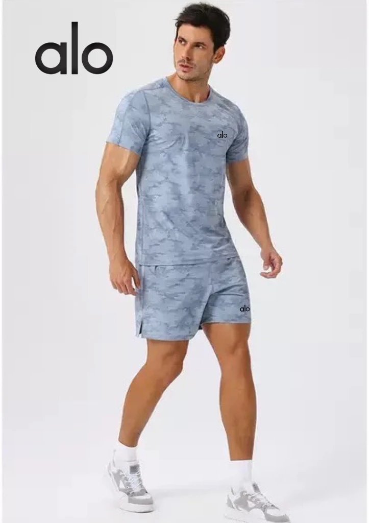 Alo Camo T-Shirt/Shorts [4 sty