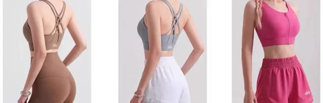 Alo Underwear Front-Zip Crisscross-Back Sports Bra product detail image 15