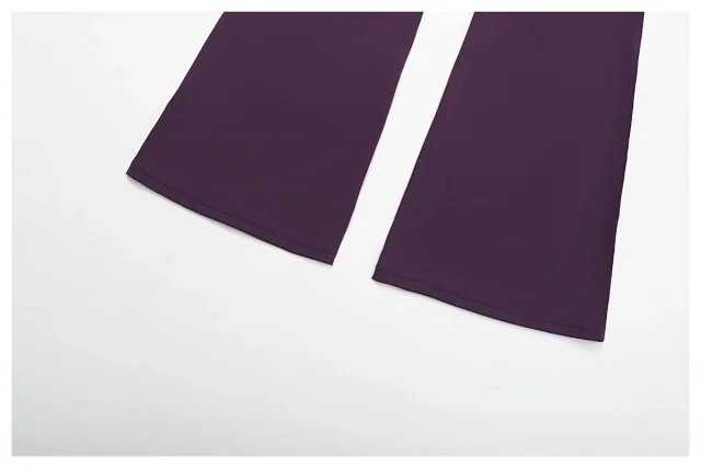 Alo Yoga Matching Sets Halter sports bra and high-waisted bottoms set product detail image 65
