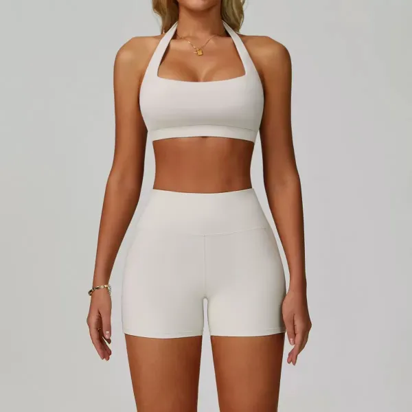 Alo Yoga High-Waisted Flare Leggings Navy Activewear Set - 6