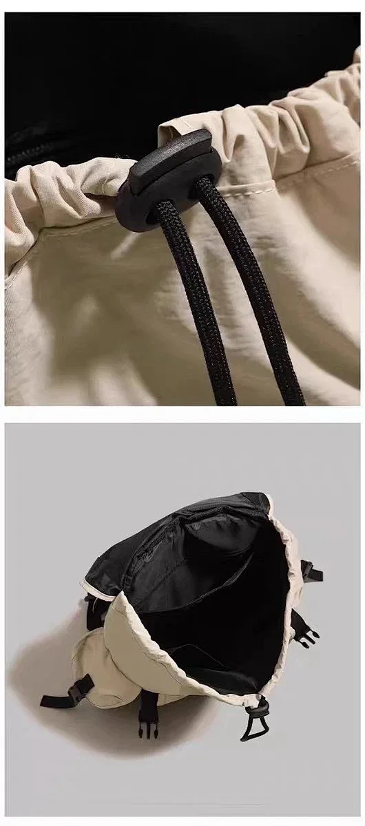 Alo Backpacks Flap backpack with side pockets and buckle straps product detail image 16