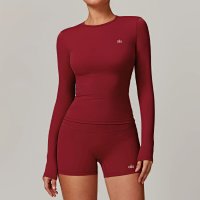 Top, cherry red