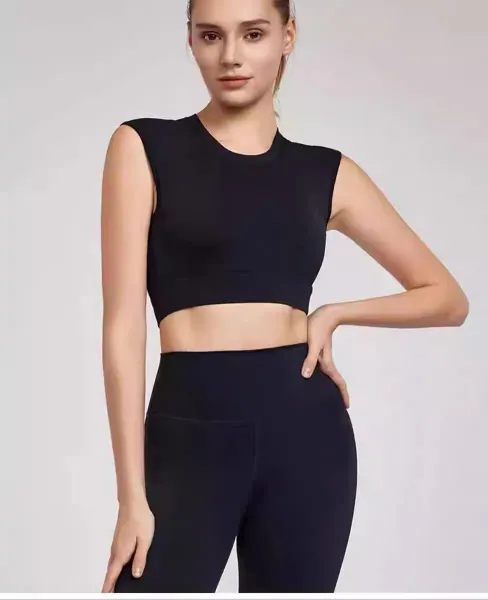 Alo Yoga Open Back Sports Bra Plum Activewear - 29