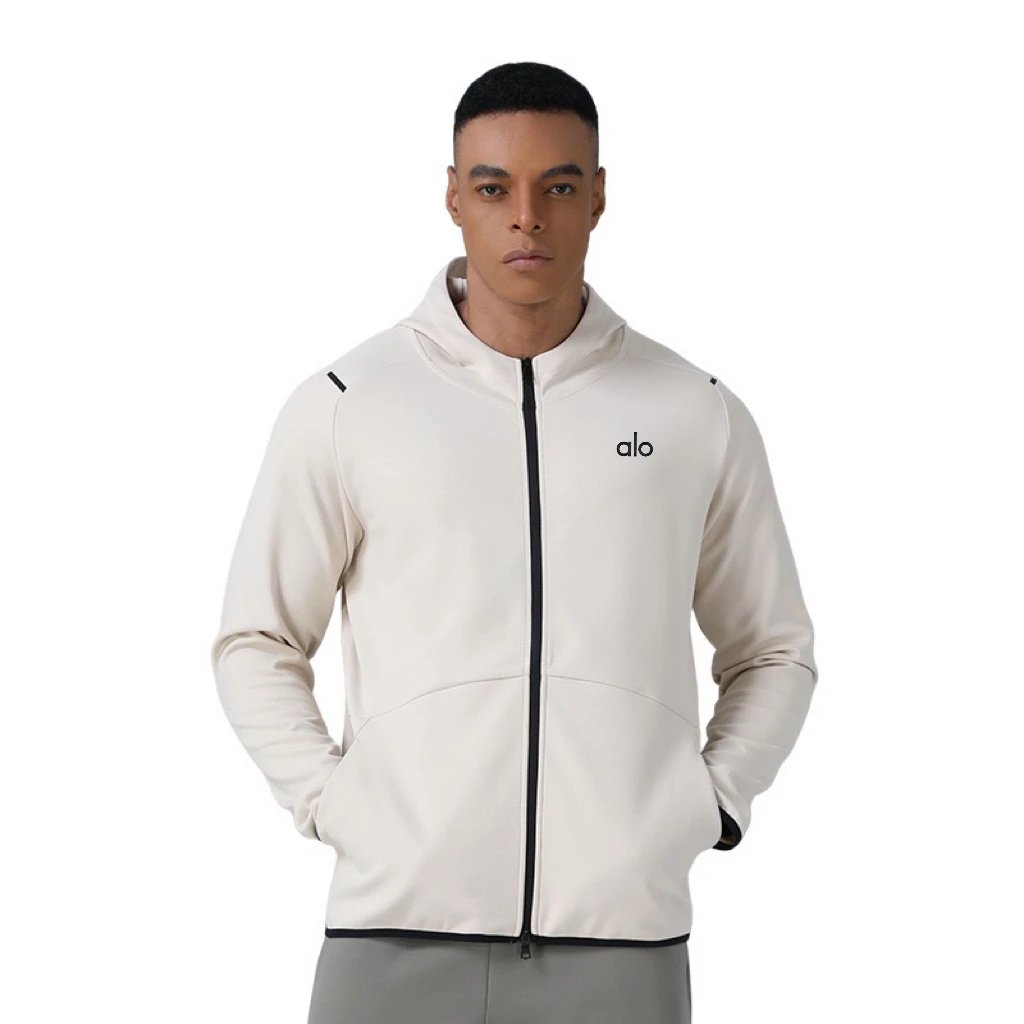 Alo Hoodies & Sweatshirts Full-Zip Hooded Sweatshirt image 4