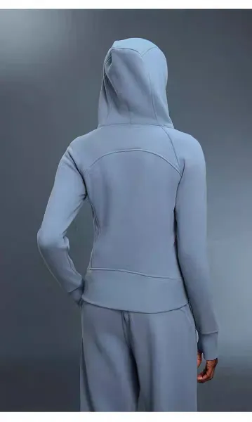 Design Fleece-Lined Zip-Up Hoodie Navy - 28