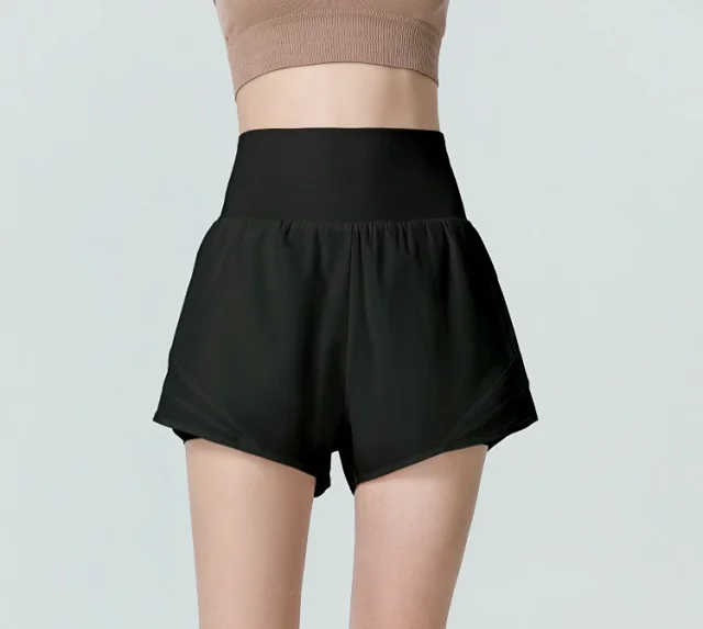 Alo Shorts High-waisted layered athletic with pockets product detail image 20