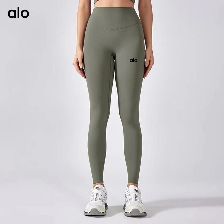 Alo Trousers High-Waisted V-Waist Yoga Leggings image 10
