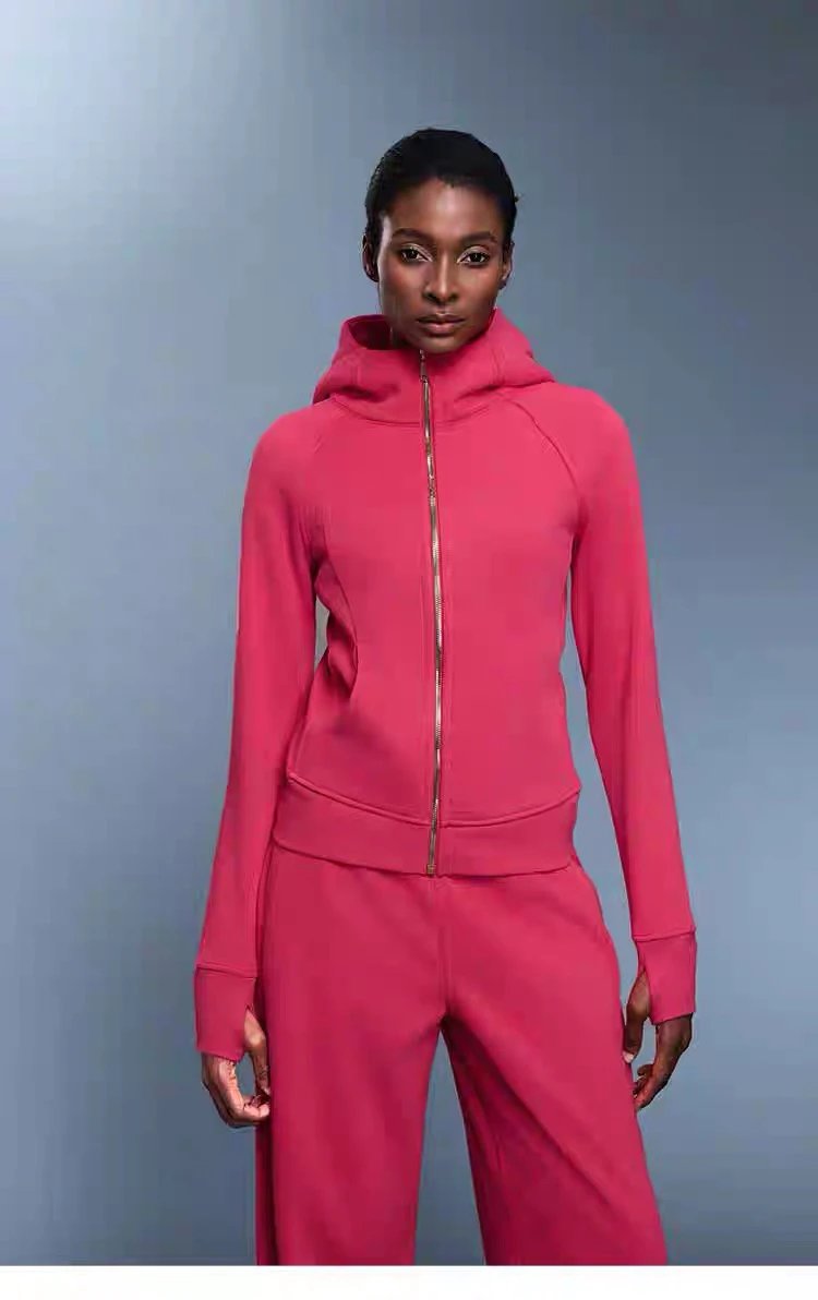Design Fleece-Lined Zip-Up Hoodie Navy - 42
