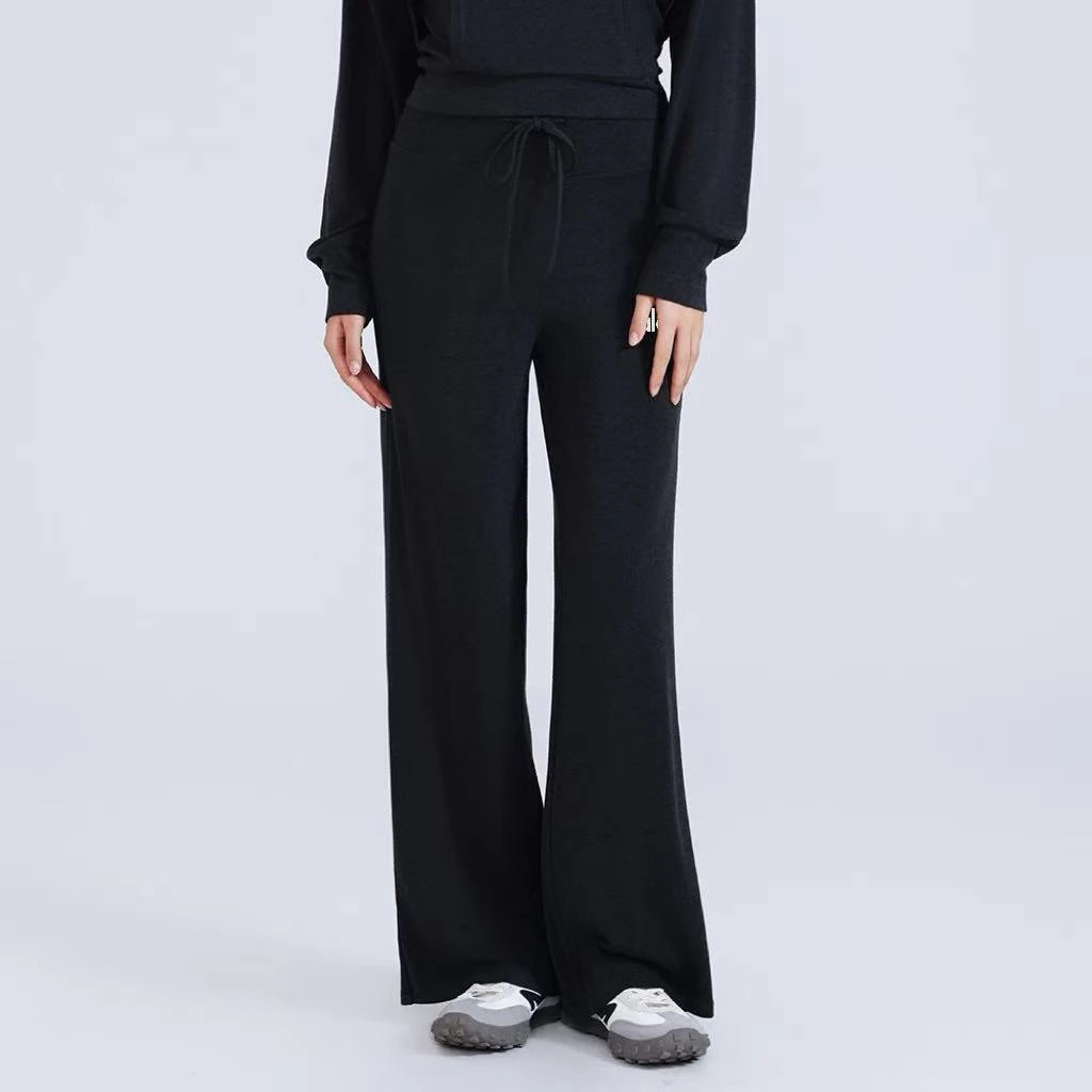 Alo Trousers Wide-Leg Drawstring image 8
