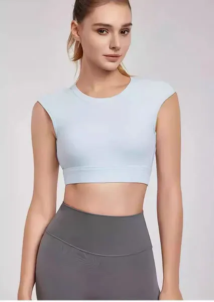 Alo Yoga Open Back Sports Bra Plum Activewear - 23