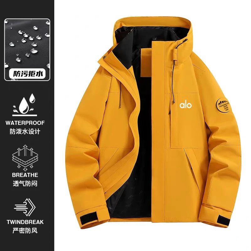 Alo Jackets Three-in-one detachable hooded outdoor jacket image 10