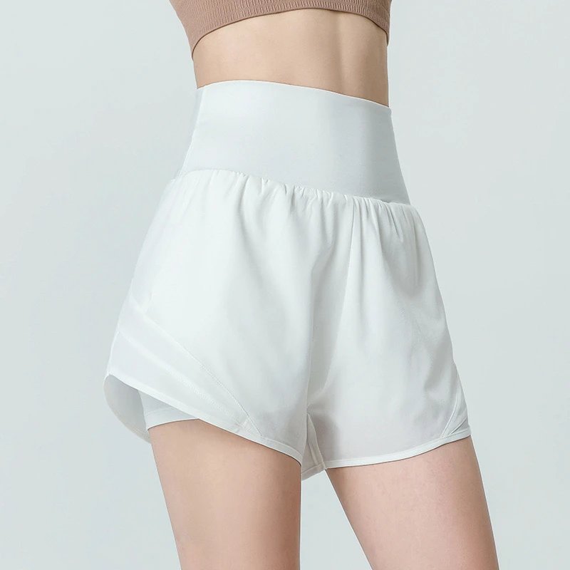 Alo Shorts High-waisted layered athletic with pockets image 7