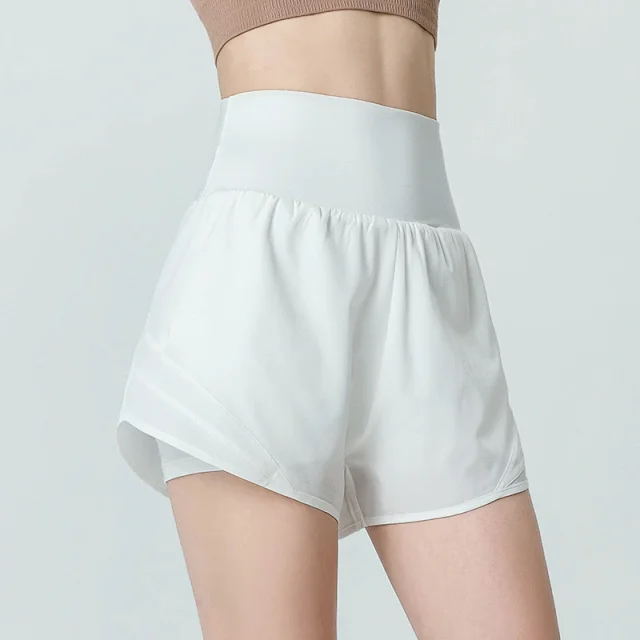 Alo Shorts High-waisted layered athletic with pockets product detail image 8