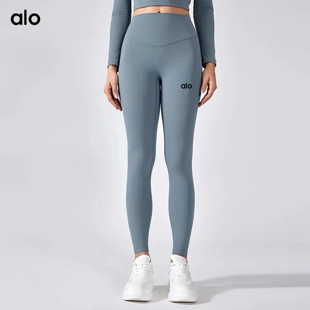 Alo Trousers High-Waisted V-Waist Yoga Leggings product detail image 7