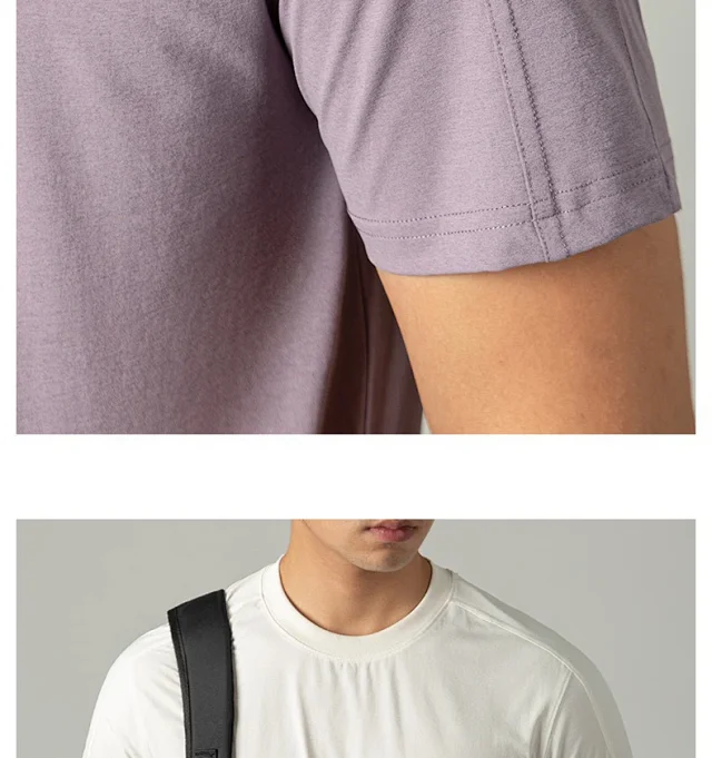 Alo Yoga T-Shirts Logo Crewneck Short-Sleeve T-Shirt product detail image 20