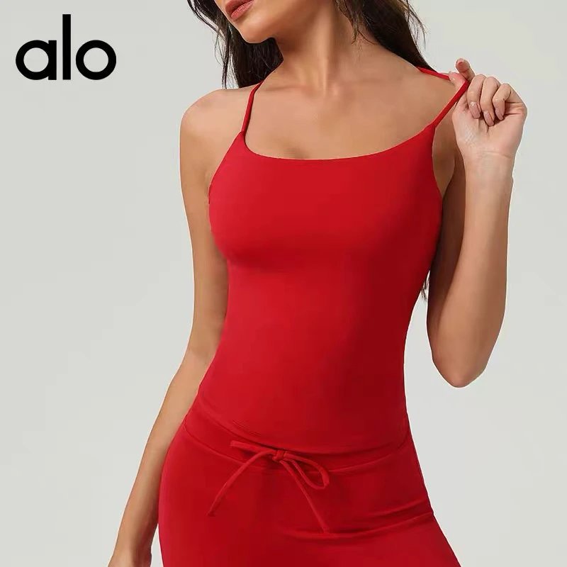 Alo Red Camisole Top [4 styles
